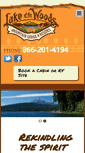 Mobile Screenshot of lakeofthewoodsresort.com